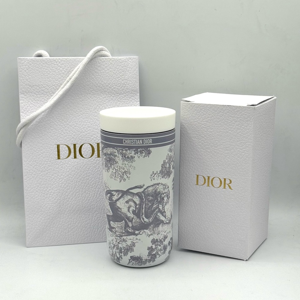 Christian Dior Toile de Jouy Tumbler New w/ Box NIB- GWP Mug